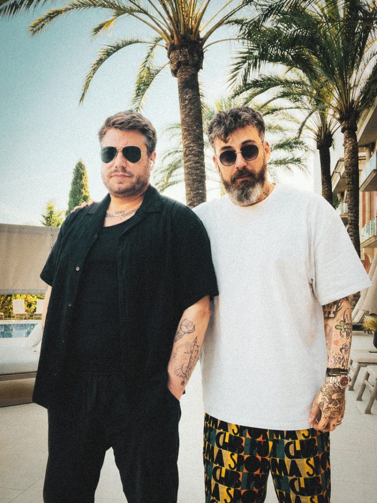 Chris Milestone u. Sido auf Mallorca